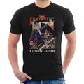 Front - Elton John - "Captain Fantastic" T-Shirt für Herren/Damen Unisex