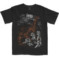 Front - Gojira - "Eiffel Falls" T-Shirt für Herren/Damen Unisex