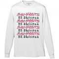 Front - Ed Sheeran - "Bad Habits" T-Shirt für Herren/Damen Unisex  Langärmlig
