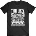 Front - Thin Lizzy - "Jailbreak Flyer" T-Shirt für Herren/Damen Unisex