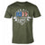 Front - Kiss - "Army" T-Shirt für Herren/Damen Unisex