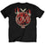 Front - Meat Loaf - "Roses" T-Shirt für Herren/Damen Unisex