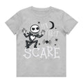 Front - Nightmare Before Christmas - "First Scare" T-Shirt für Kinder