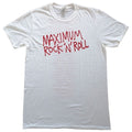 Front - Primal Scream - "Maximum Rock 'N' Roll" T-Shirt für Herren/Damen Unisex
