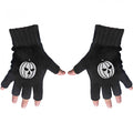 Front - Helloween - Herren/Damen Unisex Kürbis - Fingerlose Handschuhe