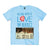 Front - The Beatles - "All You Need Is Love" T-Shirt für Herren/Damen Unisex