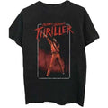 Schwarz - Front - Michael Jackson - "Thriller Suit" T-Shirt für Herren-Damen Unisex