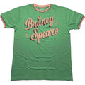 Front - Britney Spears - "Ringer" T-Shirt für Herren/Damen Unisex
