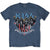 Front - Kiss - "Americana" T-Shirt für Herren/Damen Unisex