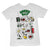 Front - Green Day - "Dookie RRHOF" T-Shirt für Kinder