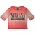 Front - Nirvana - "Nevermind" Kurzes Top Logo für Damen