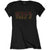 Front - Kiss - T-Shirt Logo für Damen