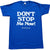 Front - Queen - "Don't Stop Me Now" T-Shirt für Herren/Damen Unisex
