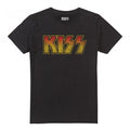Front - Kiss - "Vintage Classic" T-Shirt für Herren/Damen Unisex