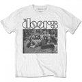 Front - The Doors - "Jim On Floor" T-Shirt für Herren/Damen Unisex