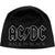 Front - AC/DC - "Back In Black" Mütze für Herren/Damen Unisex