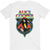 Front - Alice Cooper - "Snakeskin" T-Shirt für Herren/Damen Unisex