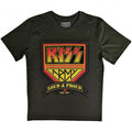 Front - Kiss - "Loud & Proud" T-Shirt für Herren/Damen Unisex