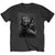 Front - David Gilmour - "On Microphone" T-Shirt für Herren/Damen Unisex