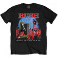 Front - Rush - "Moving Pictures Tour" T-Shirt für Herren/Damen Unisex
