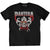 Front - Pantera - "Kills Tour 1990" T-Shirt für Herren/Damen Unisex