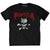 Front - Pantera - "Horned Skull" T-Shirt Rückseitiger Aufdruck für Herren/Damen Unisex