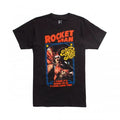 Front - Elton John - "Rocket Man" T-Shirt für Herren/Damen Unisex
