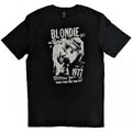 Front - Blondie - "1977" T-Shirt für Herren/Damen Unisex