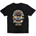 Front - Motley Crue - "Girls Girls Girls Tour '87" T-Shirt für Herren/Damen Unisex