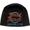 Front - David Bowie - "1978 World Tour" Mütze für Herren/Damen Unisex