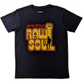 Front - James Brown - "Raw Soul" T-Shirt für Herren/Damen Unisex