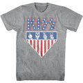 Front - Kiss - T-Shirt für Herren/Damen Unisex