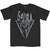 Front - Gojira - "Power Glove" T-Shirt für Herren/Damen Unisex
