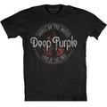 Front - Deep Purple - "Smoke" T-Shirt für Herren/Damen Unisex
