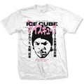 Front - Ice Cube - "Beanie Kanji" T-Shirt für Herren/Damen Unisex