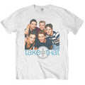 Front - Take That - T-Shirt für Herren/Damen Unisex