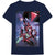 Front - Deadpool - "Family" T-Shirt für Herren/Damen Unisex