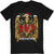 Front - Slayer - "Holiday" T-Shirt für Herren/Damen Unisex - weihnachtliches Design