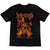 Front - Behemoth - "North American Tour 22 Puppet Master" T-Shirt Rückseitiger Aufdruck für Herren/Damen Unisex