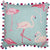 Front - Riva Home Flamingo Zierkissen Hülle