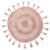 Front - Furn - Badematte "Circle Tassel", Mandala