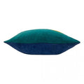 Smaragdgrün-Ockergelb-Marineblau - Side - Furn - Abstrakt - Kissenhülle "Morella"