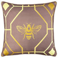 Front - Furn - geometrisches Design - Kissenhülle "Bee Deco"