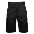 Front - RTY Workwear Herren Cargo-Shorts, Baumwolle