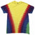 Front - Colortone Kinder Batikdruck-T-Shirt, bunt