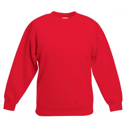Front - Fruit Of The Loom Kinder Pullover Premium 70/30