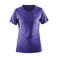Front - Craft Damen Prime Sport T-Shirt, kurzärmlig