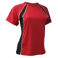 Front - Finden & Hales Damen Sport T-Shirt Coolplus Jersey
