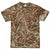 Front - Colortone Herren T-Shirt Camouflage Batik-Optik, Kurzarm