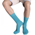 Tropen Blau - Back - Karbian Baumwolle City Herren Socken